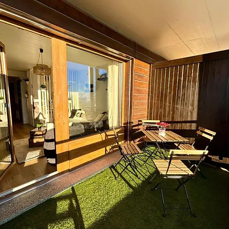 Apartamento Vue Imprenable Sur Les Alpes Et Parking Prive Gratuit Crans-Montana Exterior foto