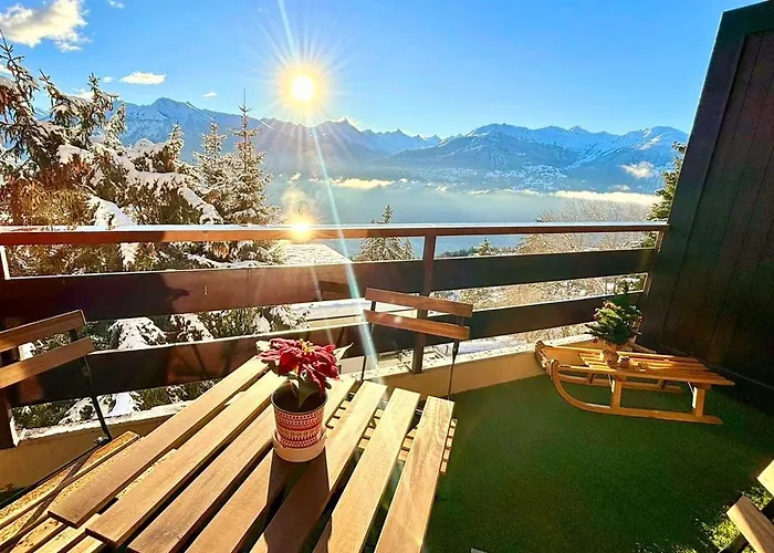 Vue Imprenable Sur Les Alpes Et Parking Prive Gratuit